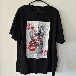 Marilyn Monroe Queen of Hearts Las Vegas T-Shirt - Size XL q4